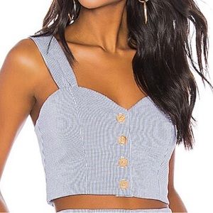 Show Me Your Mumu Tuscany Gingham Top